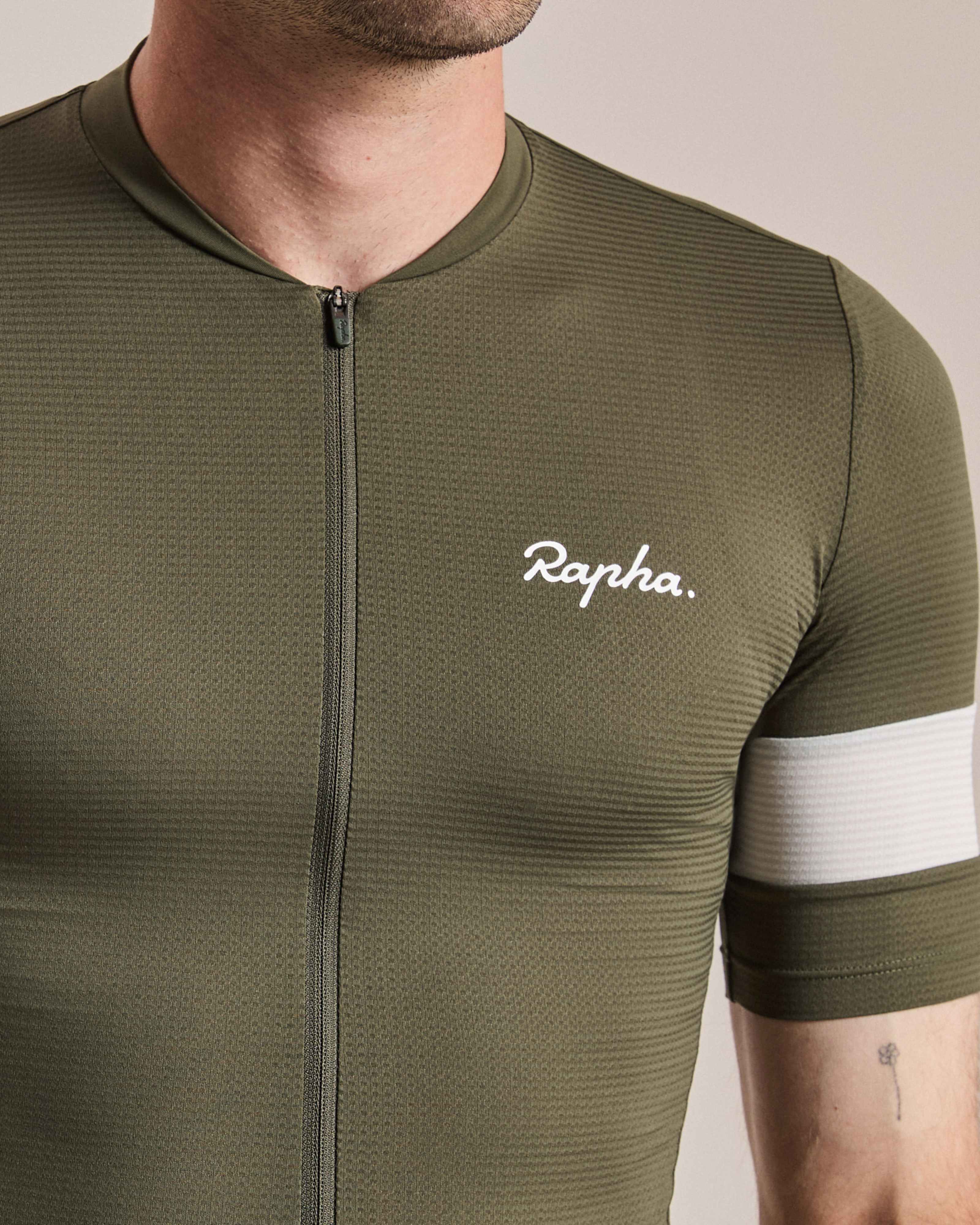 Rapha サイクルジャージ オリーブグリーン　L Men's Core Lightweight Jersey | Rapha