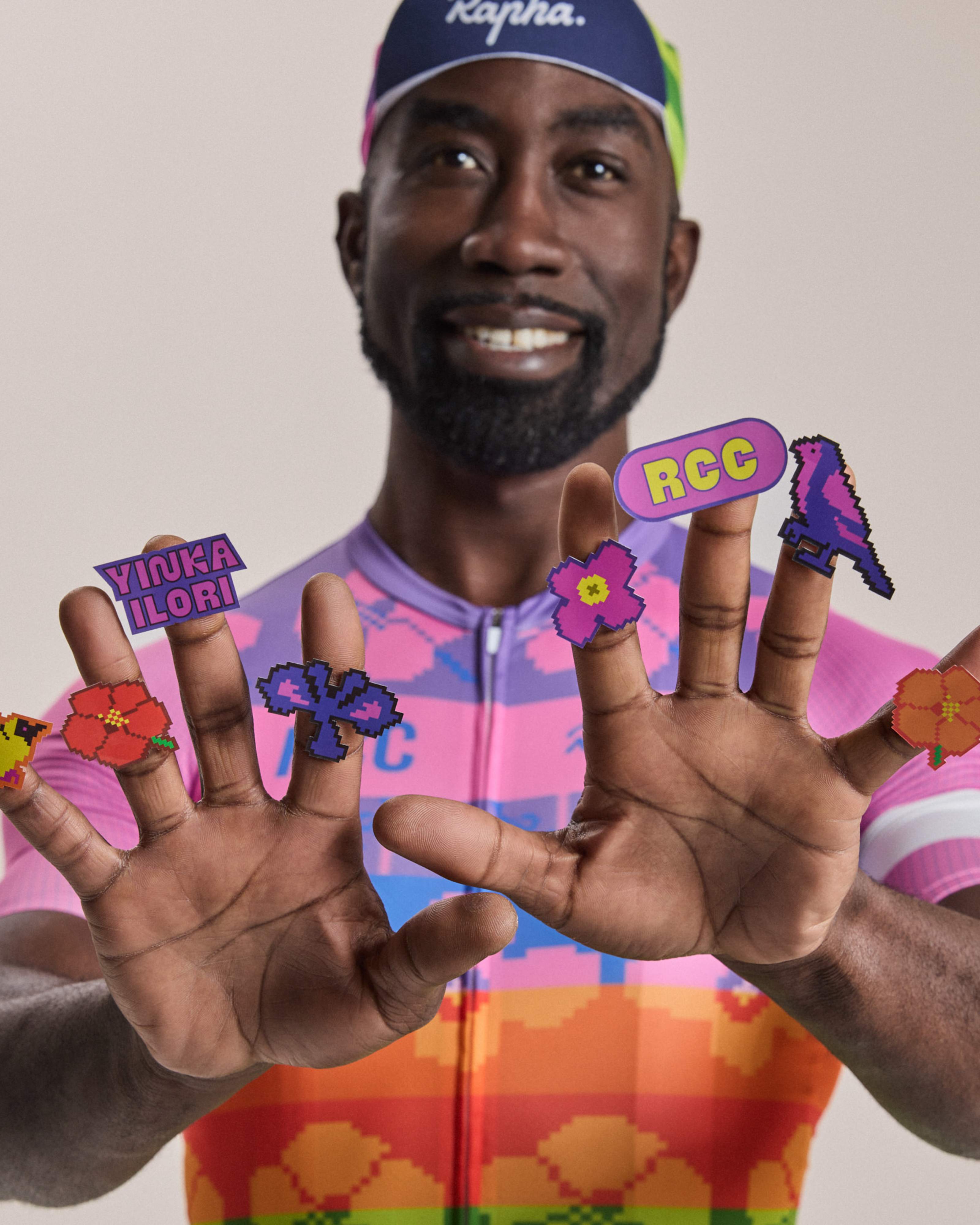 RCC + Yinka Ilori Sticker Pack | Rapha
