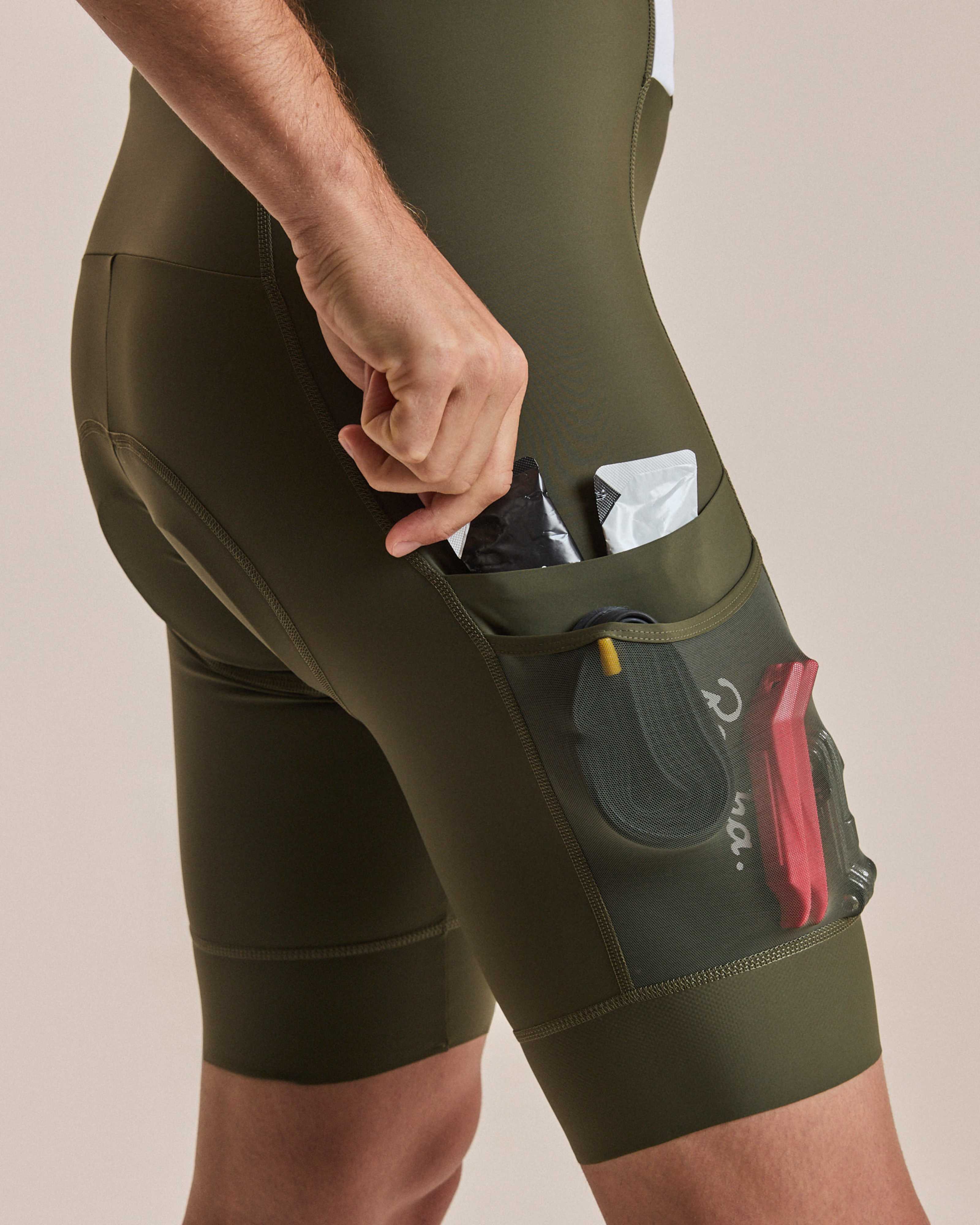 メンズ ブルベ エレメント カーゴ ビブショーツ | Rapha