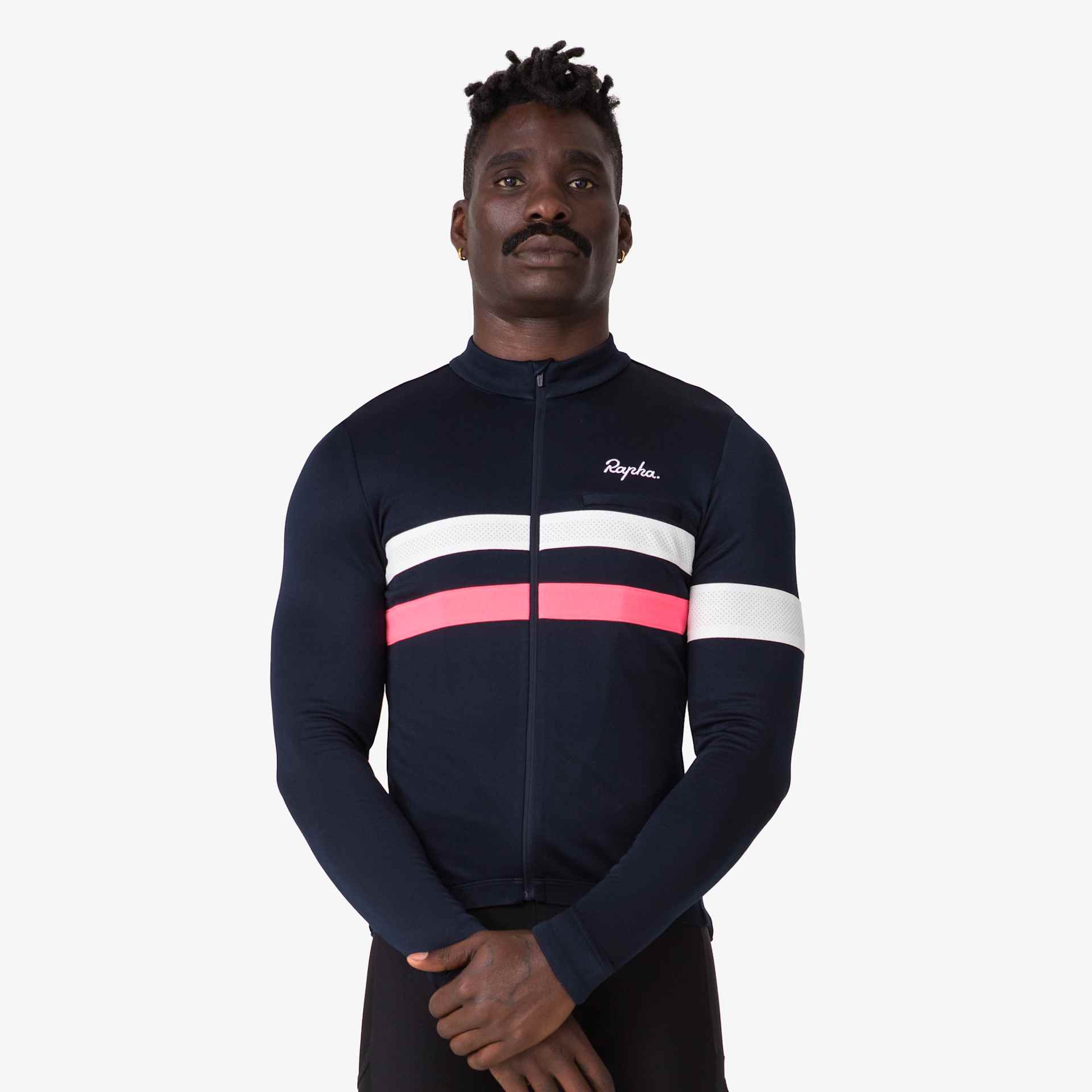 Rapha メンズブルベロングスリーブジャージ BJR09LS_DPW_Mens-Brevet-Long-