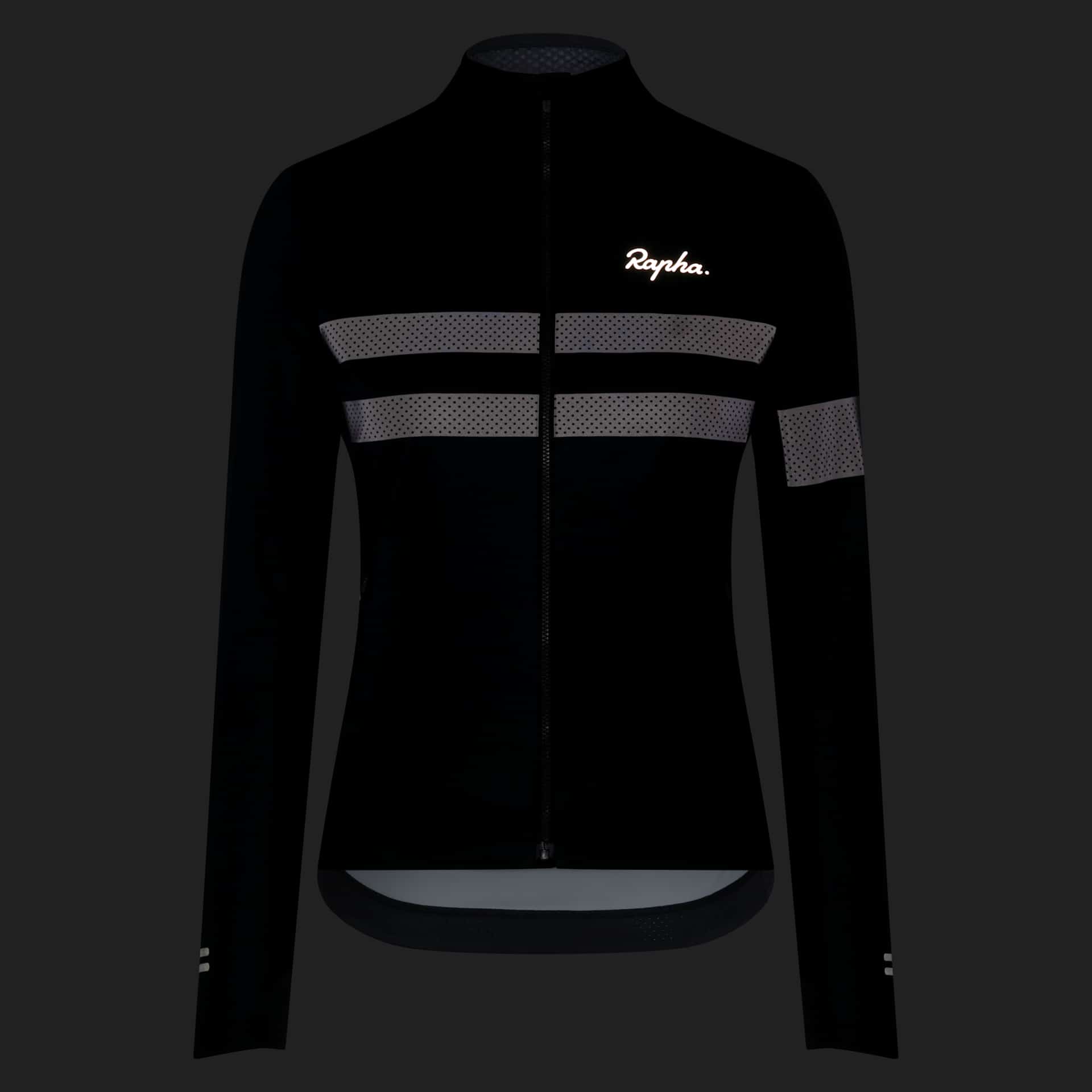 Rapha 長袖 ウインドブロック ジャージ rapha winter windblock jersey black ,M