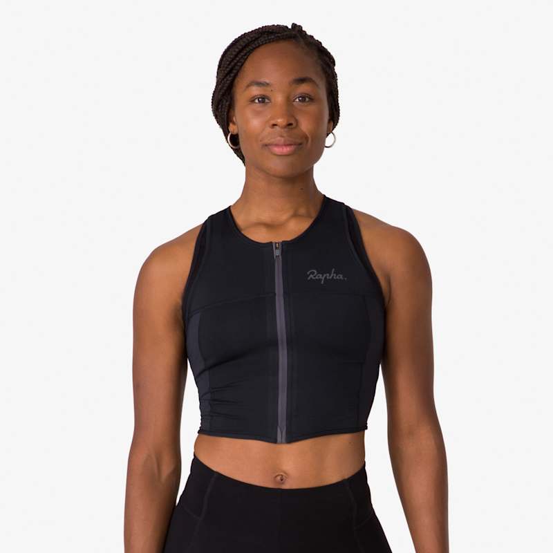 Rapha Women's Cropped Zip Tank
