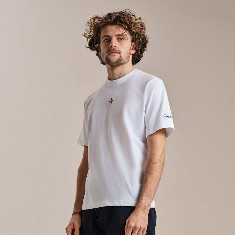 Rapha USA Men's Short Sleeve Cotton T-Shirt