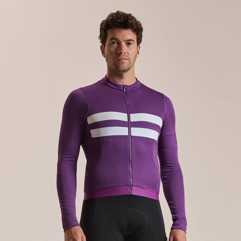 Rapha Men's Brevet Long Sleeve Merino Jersey III