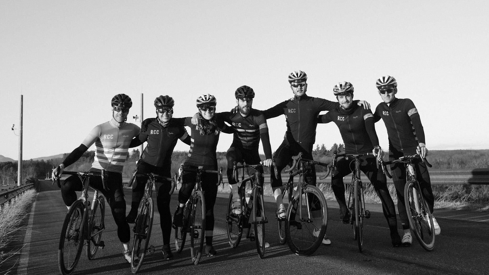 Meet the seven riders who came together for the Rapha Cycling Club’s trip to New York State.