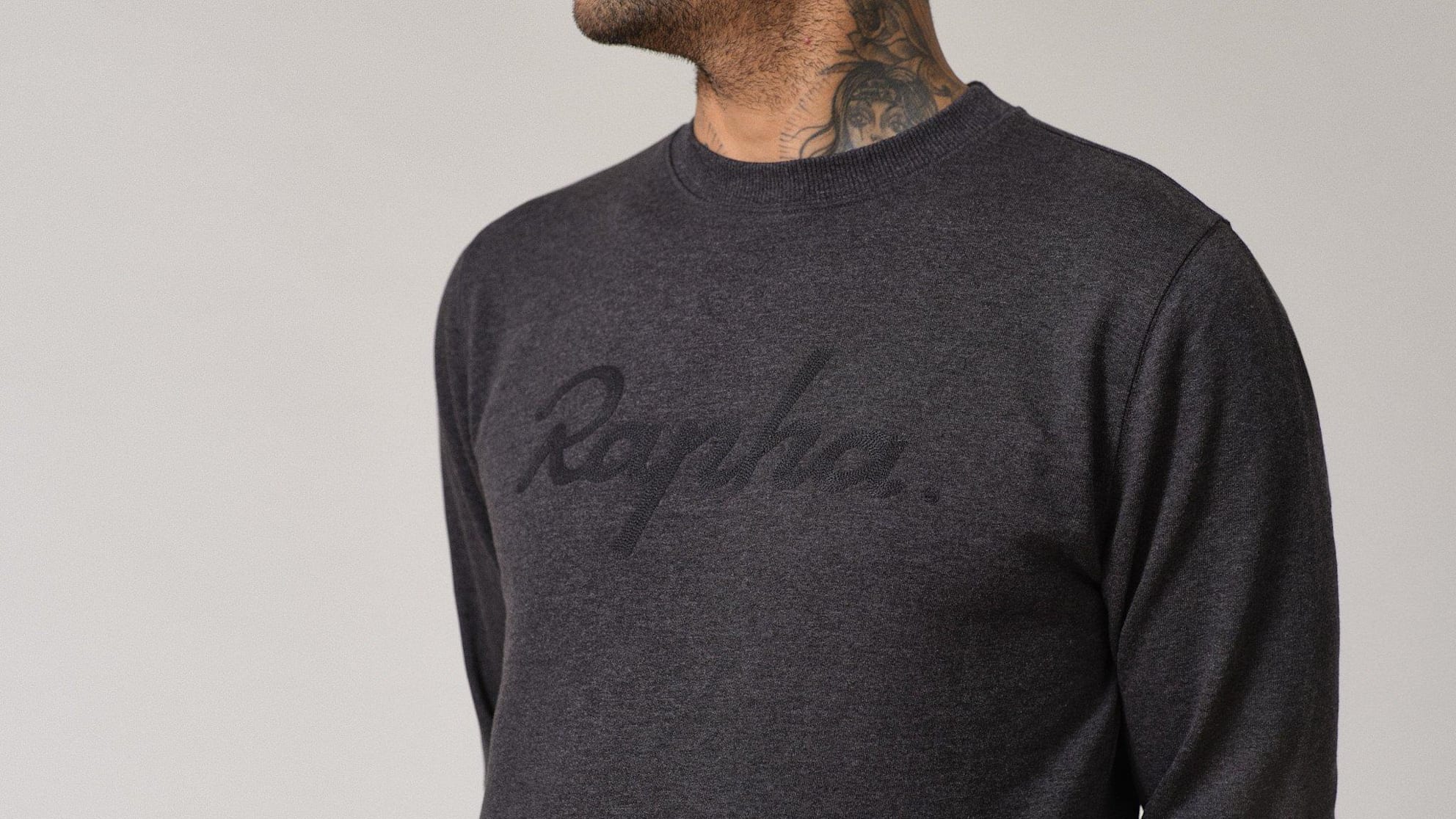 メンズ ロゴ スウェットシャツ | Rapha Site