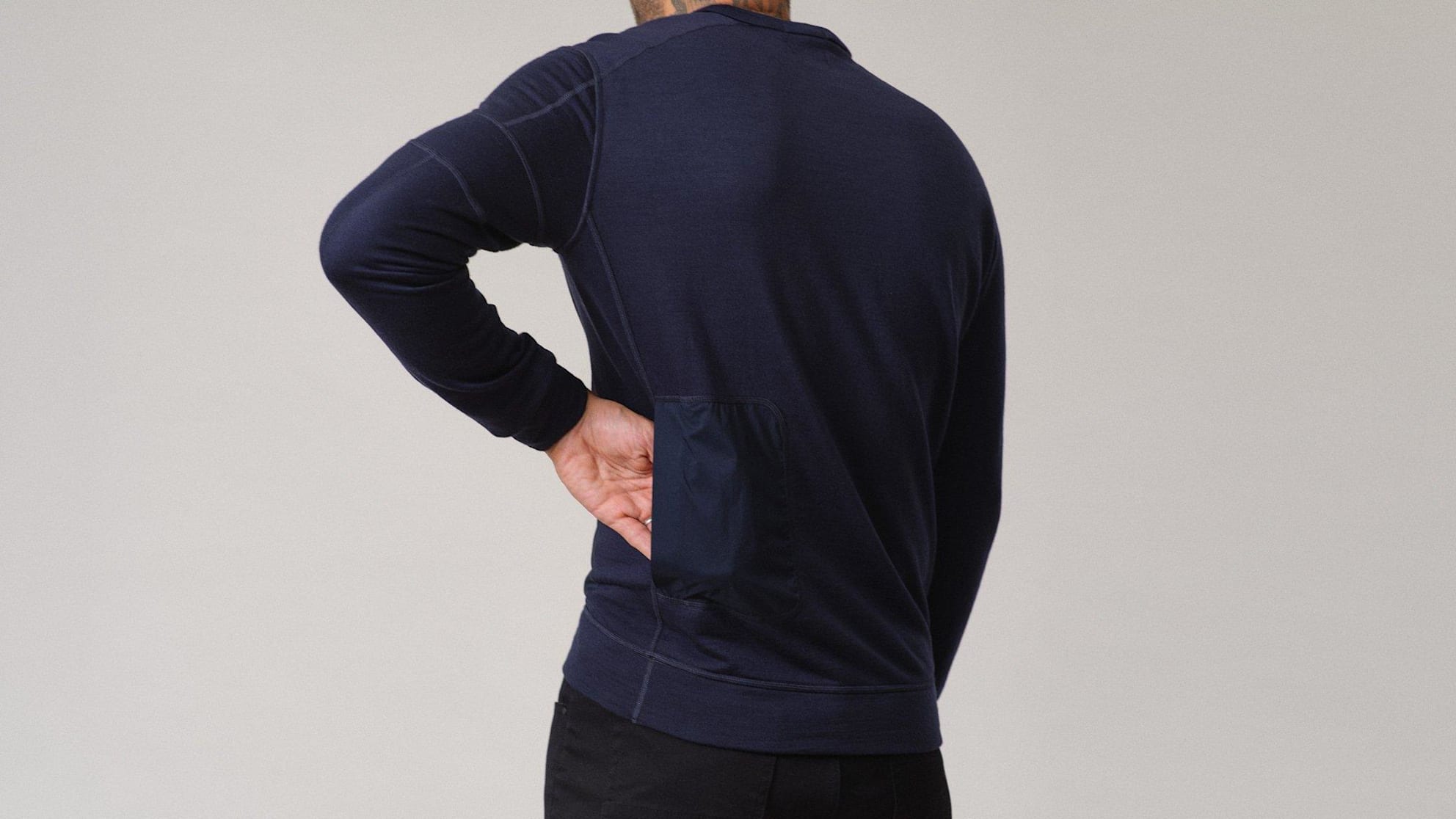 Men's Merino Windblock Sweatshirt | Website Rapha