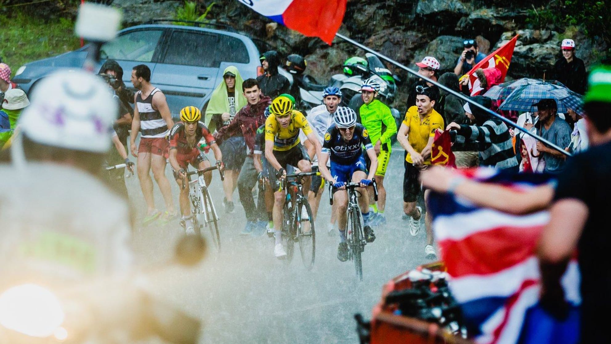 Out of the Red, White and Blue