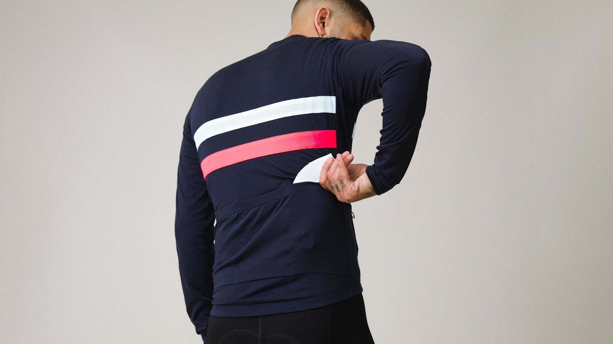 Men's Brevet Long Sleeve Windblock Cycling Jersey | Rapha