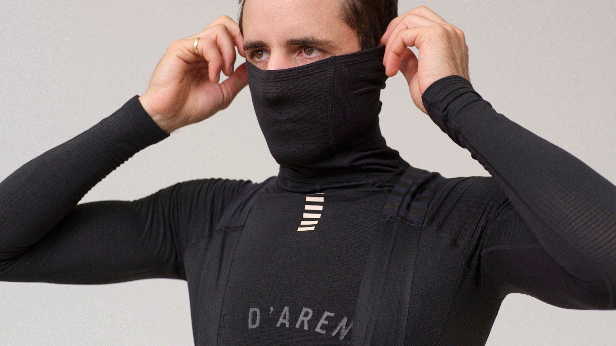 Men's Pro Team Thermal Base layer with Collar | Winter Cold