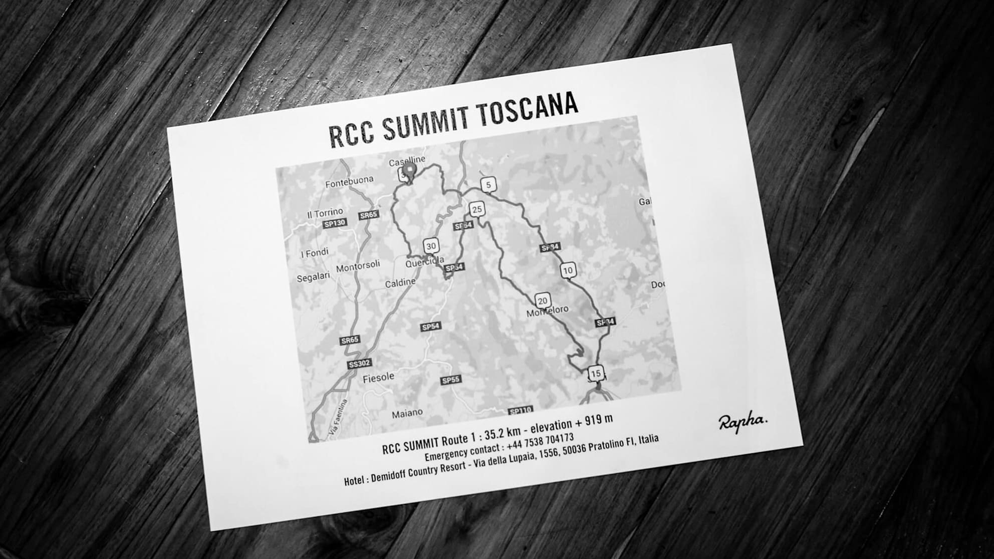 Rapha Cycling Club Summit Tuscany