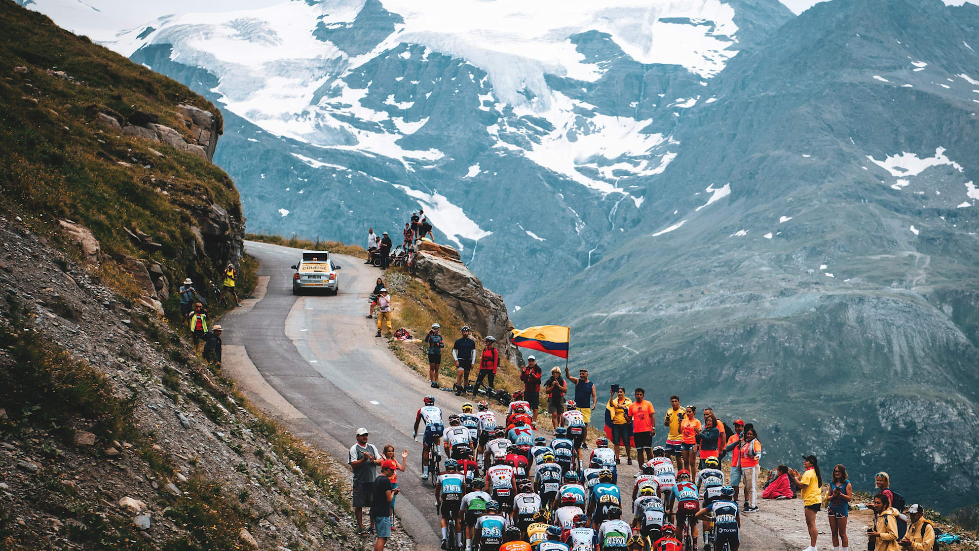 Tour de france snowy mountains store