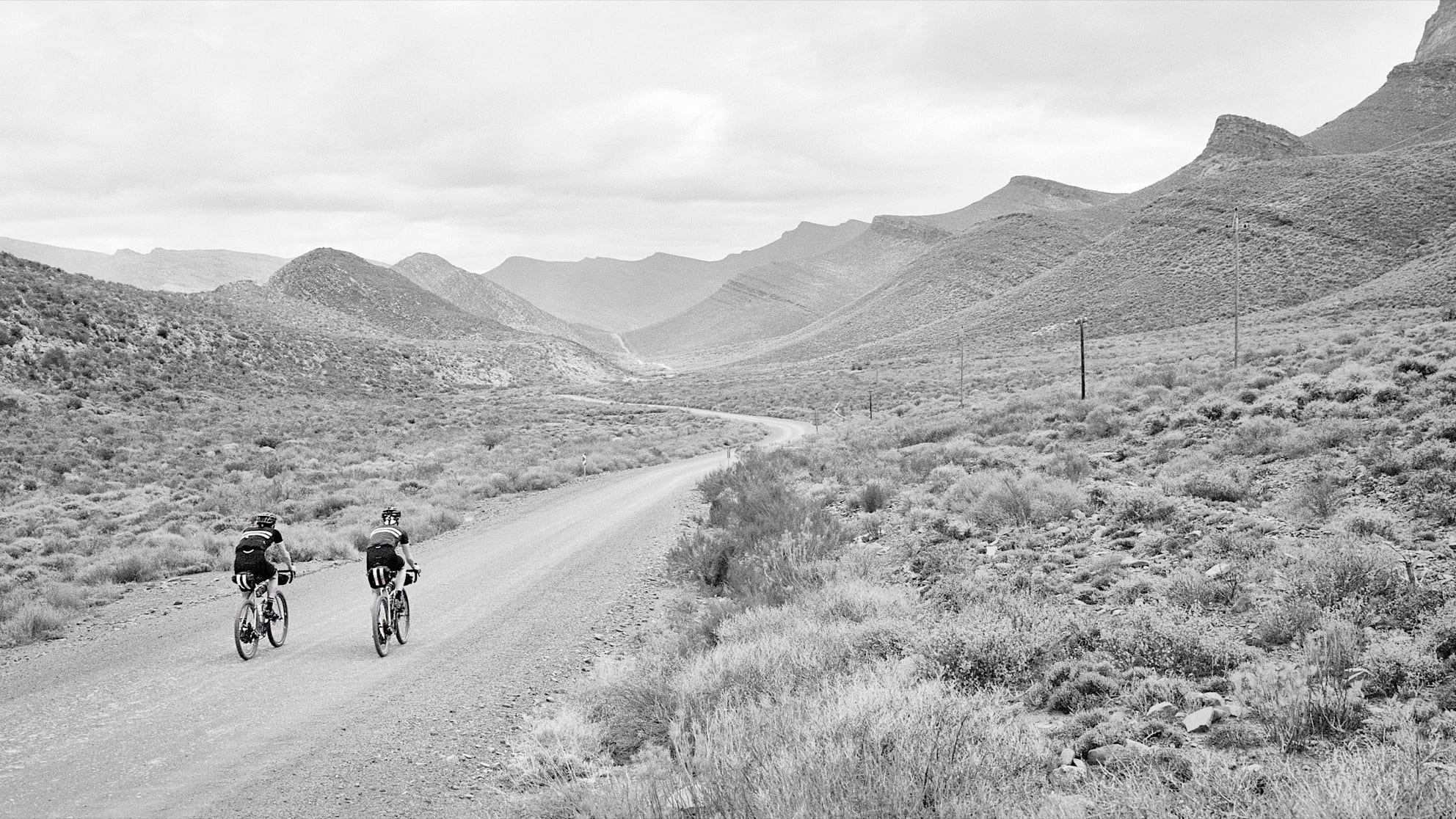 For the launch of the Brevet collection, three riders travelled to South Africa to explore part of the Tour of Ara – a 700km race across some of the country’s most notorious and challenging terrain.