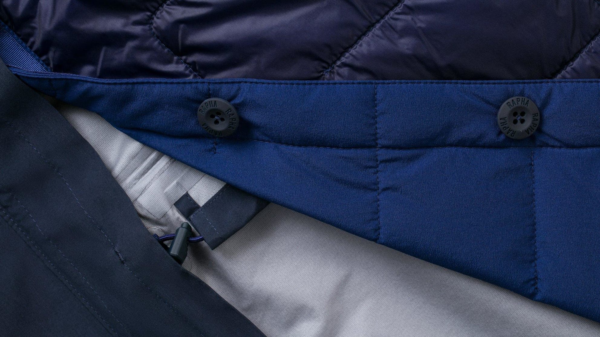 rapha quilted jacket