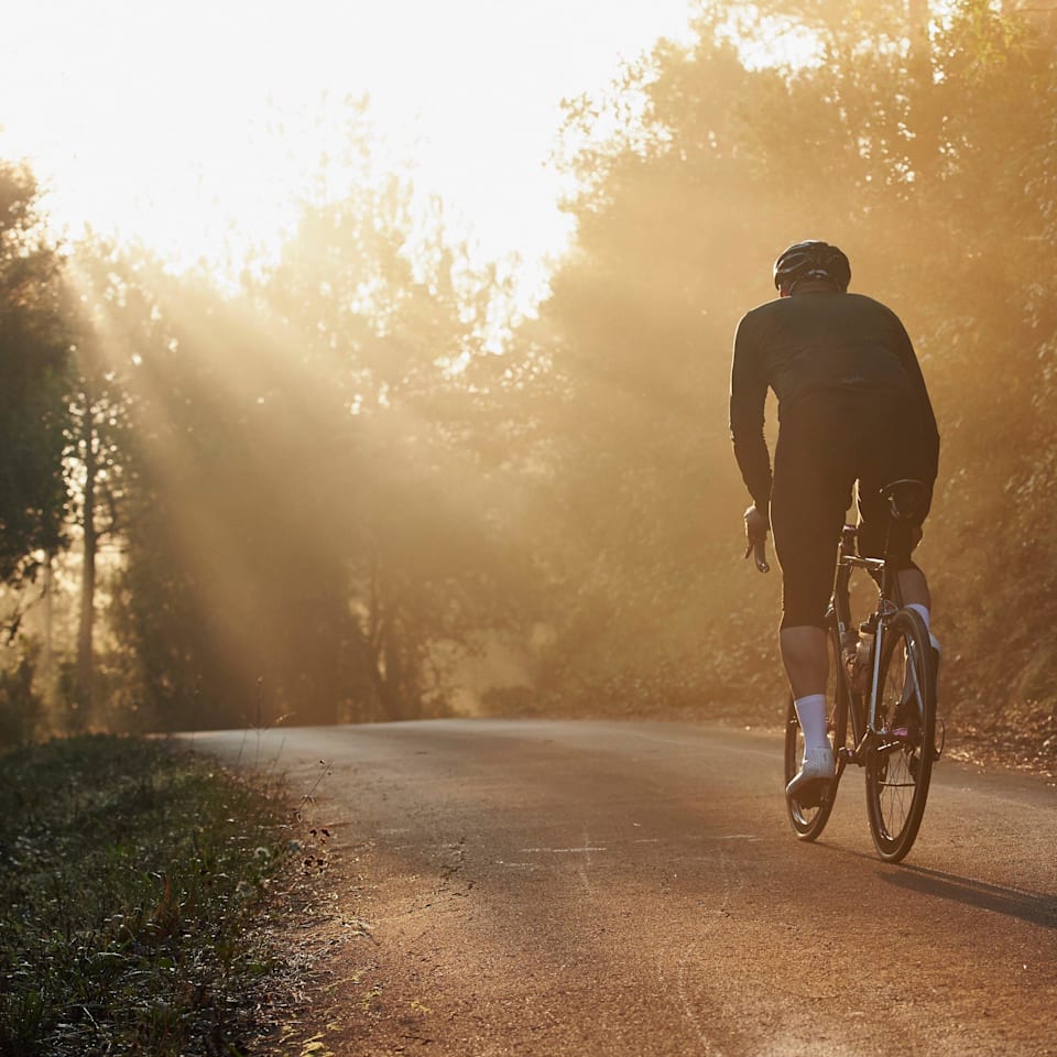 Men's Century Cycling Shorts  Long Distance Padded Black Bike Shorts