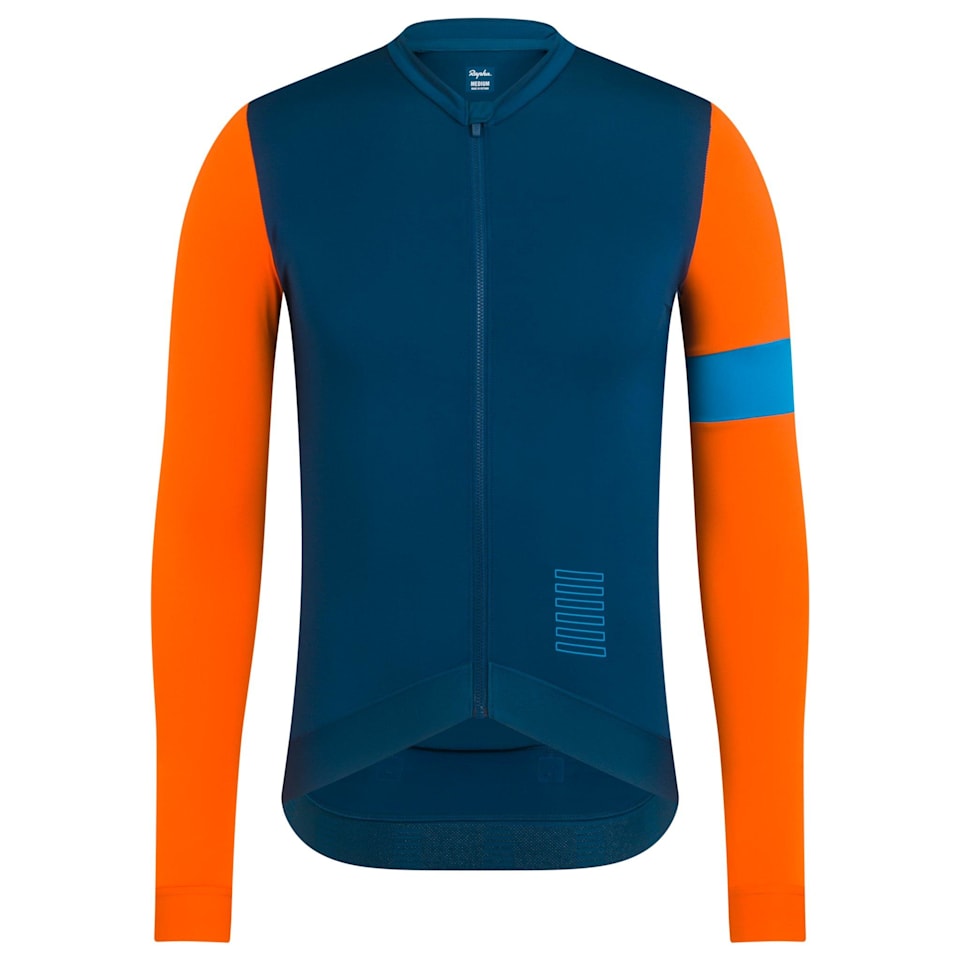 Men s Pro Team Long Sleeve Training Cycling Jersey Rapha