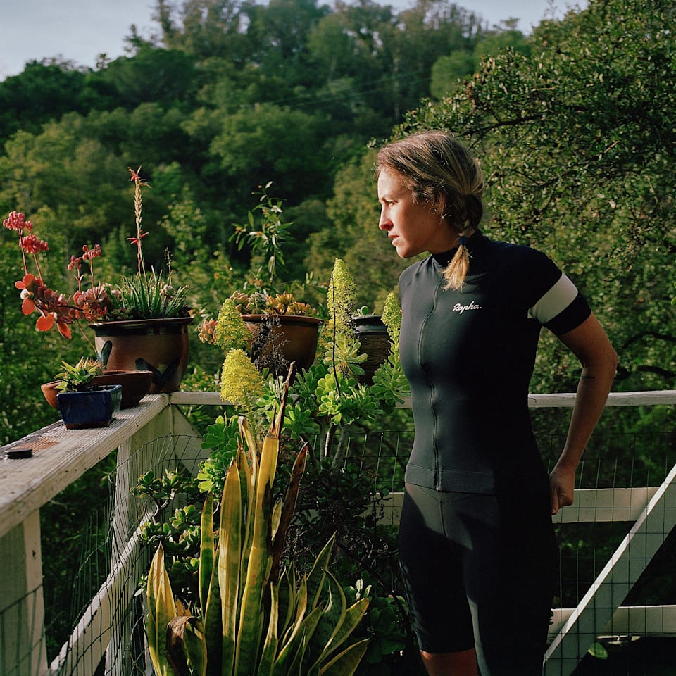 Rapha dark green jersey online