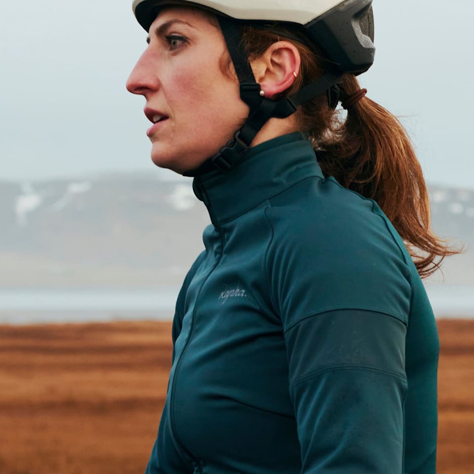 Ladies winter cycling jacket top
