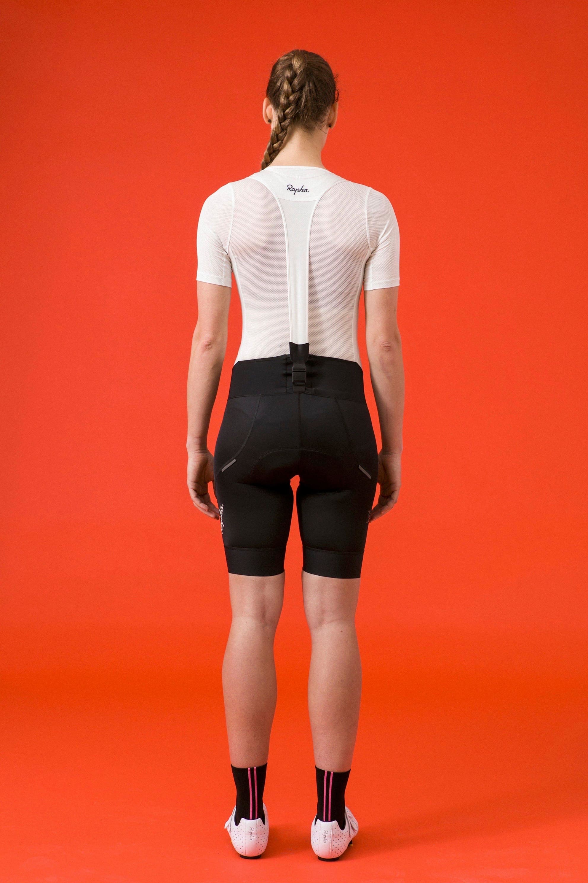 Women s Pro Team Detachable Bib Shorts Racing Cycling Riding Rapha