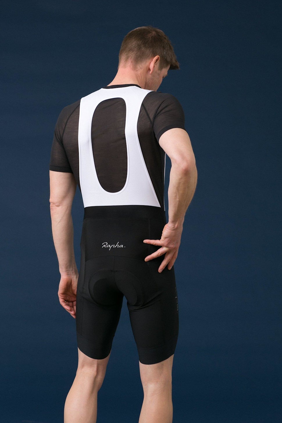 FV193 ラファ Rapha コアビブショーツ CORE BIB SHORTS 紺 XS - 自転車