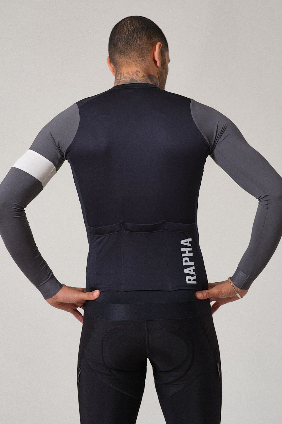 Men s Pro Team Long Sleeve Training Cycling Jersey Rapha
