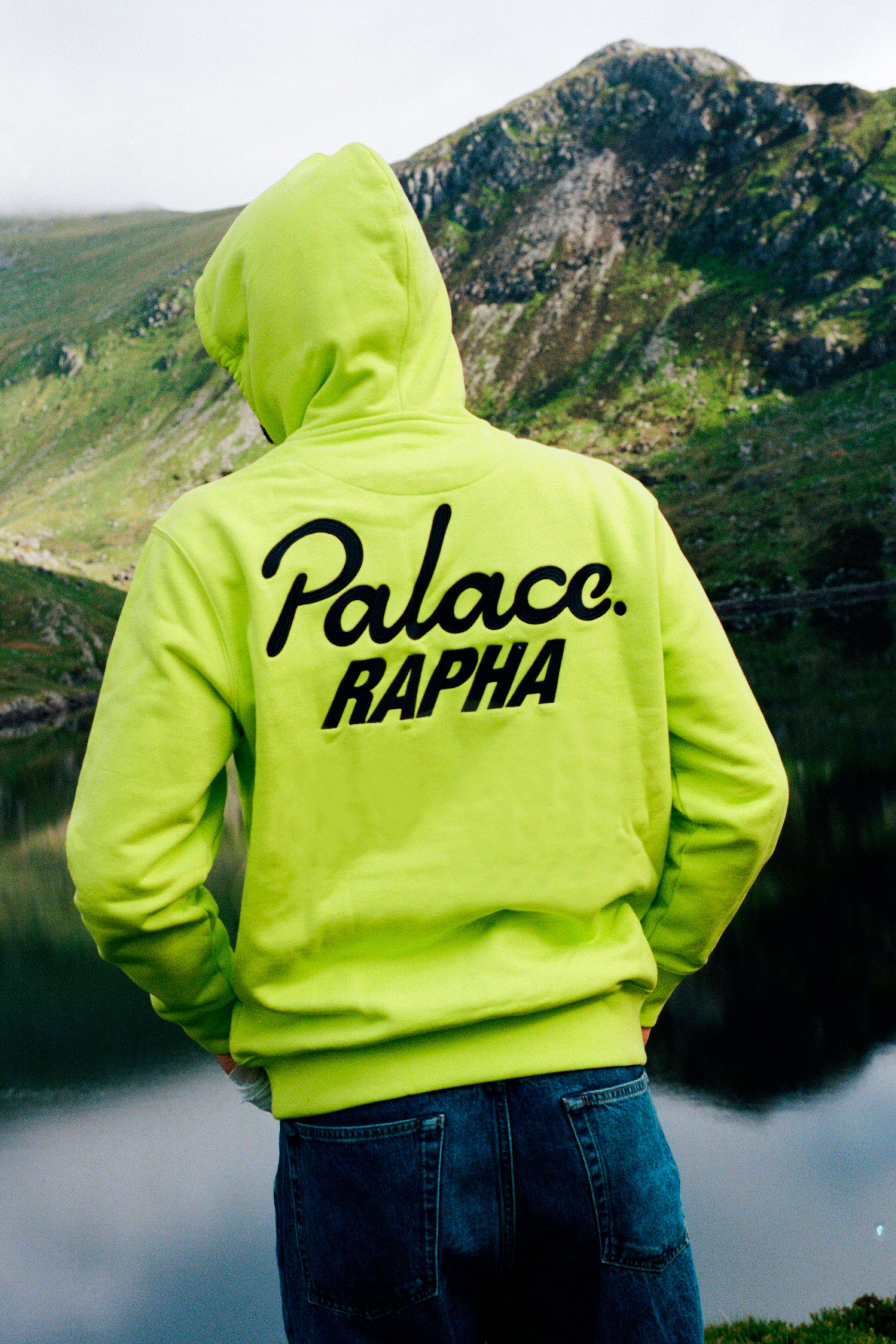 RAPHA × PALACE コラボパーカー