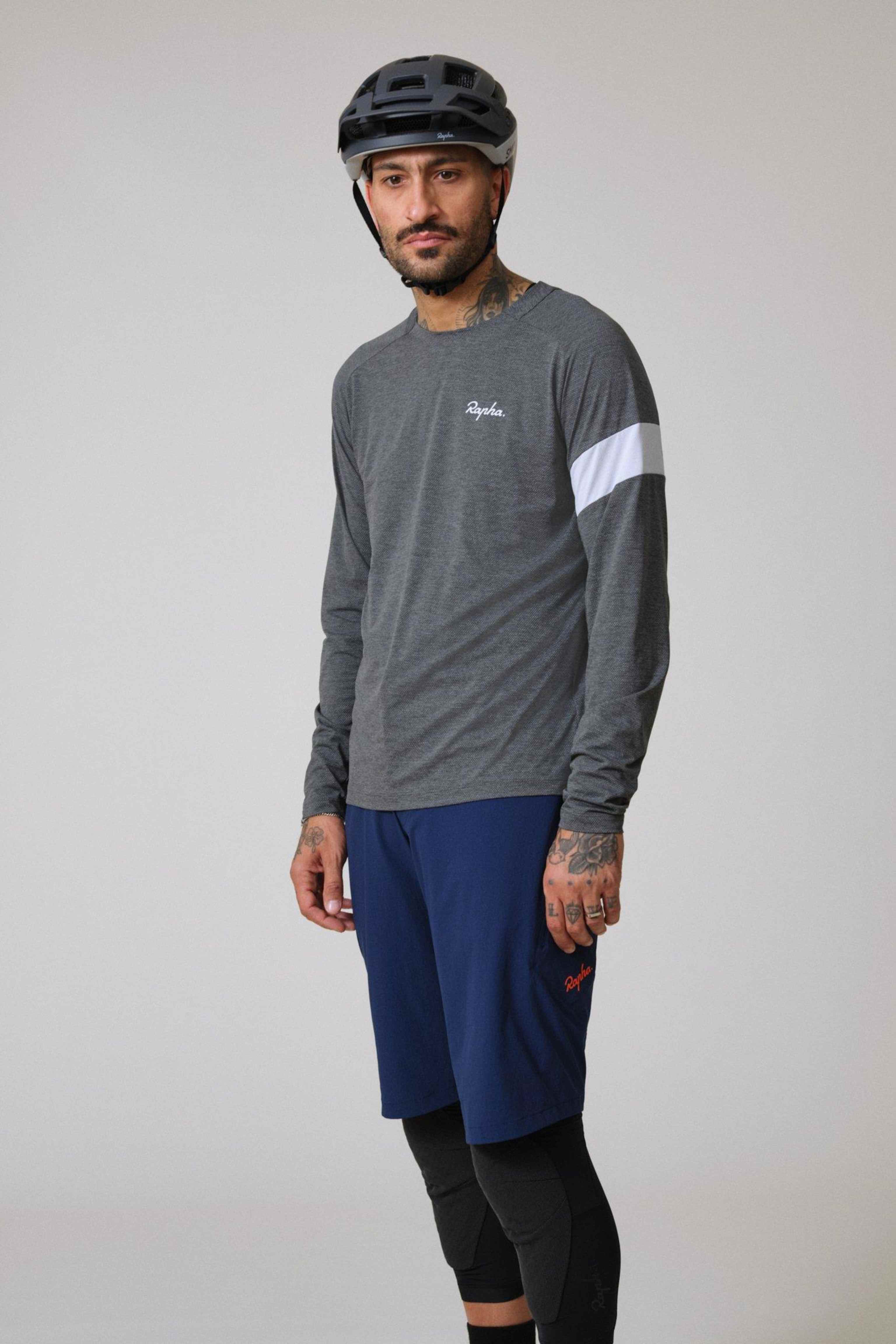 Rapha　メンズ エクスプロア ロングスリーブ テクニカル Tシャツ Rapha メンズ エクスプロア ロングスリーブ テクニカル Tシャツ S