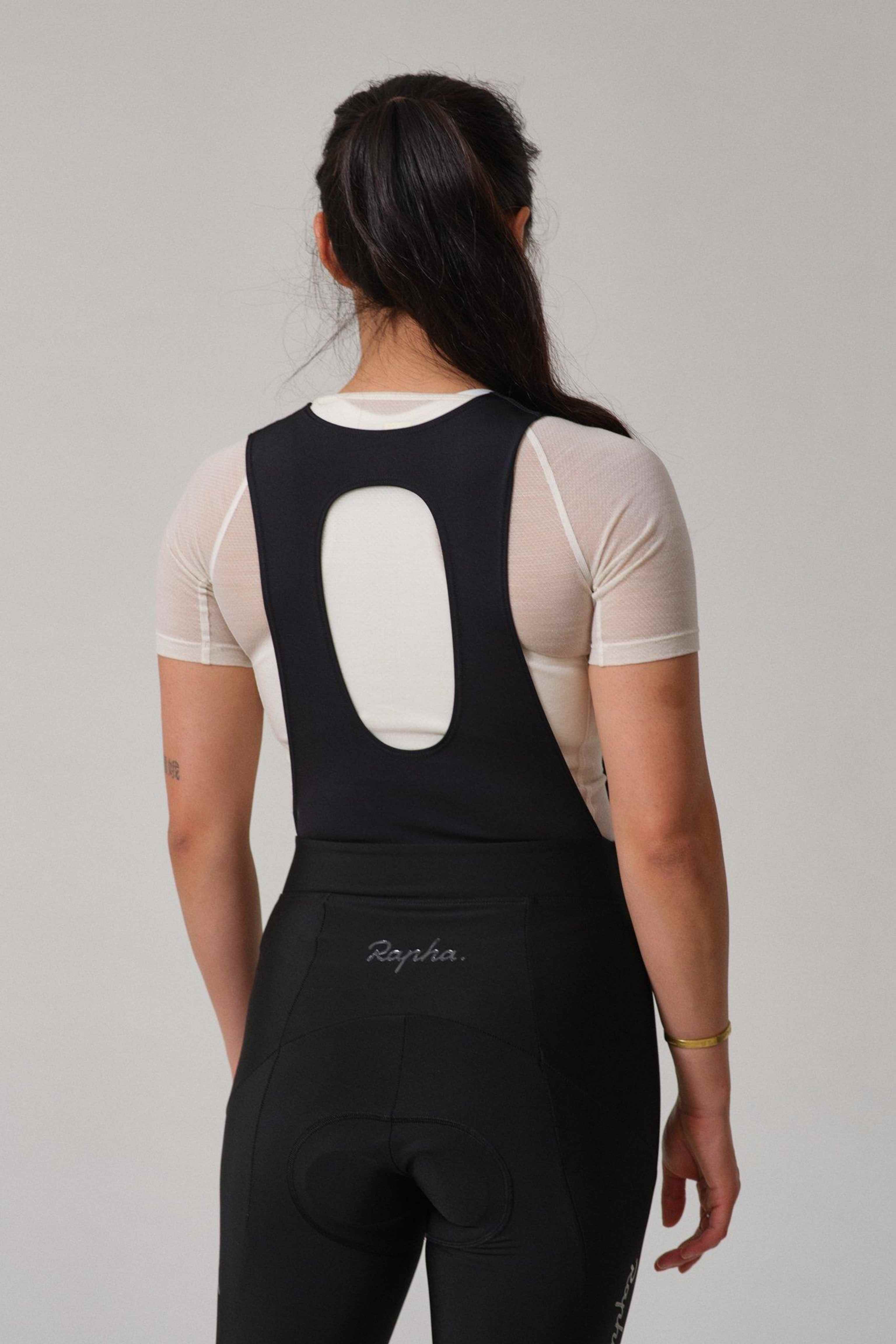 Rapha COREブラック ビブタイツ レディースX-Small Women's Core Winter Tights With Pad | Rapha