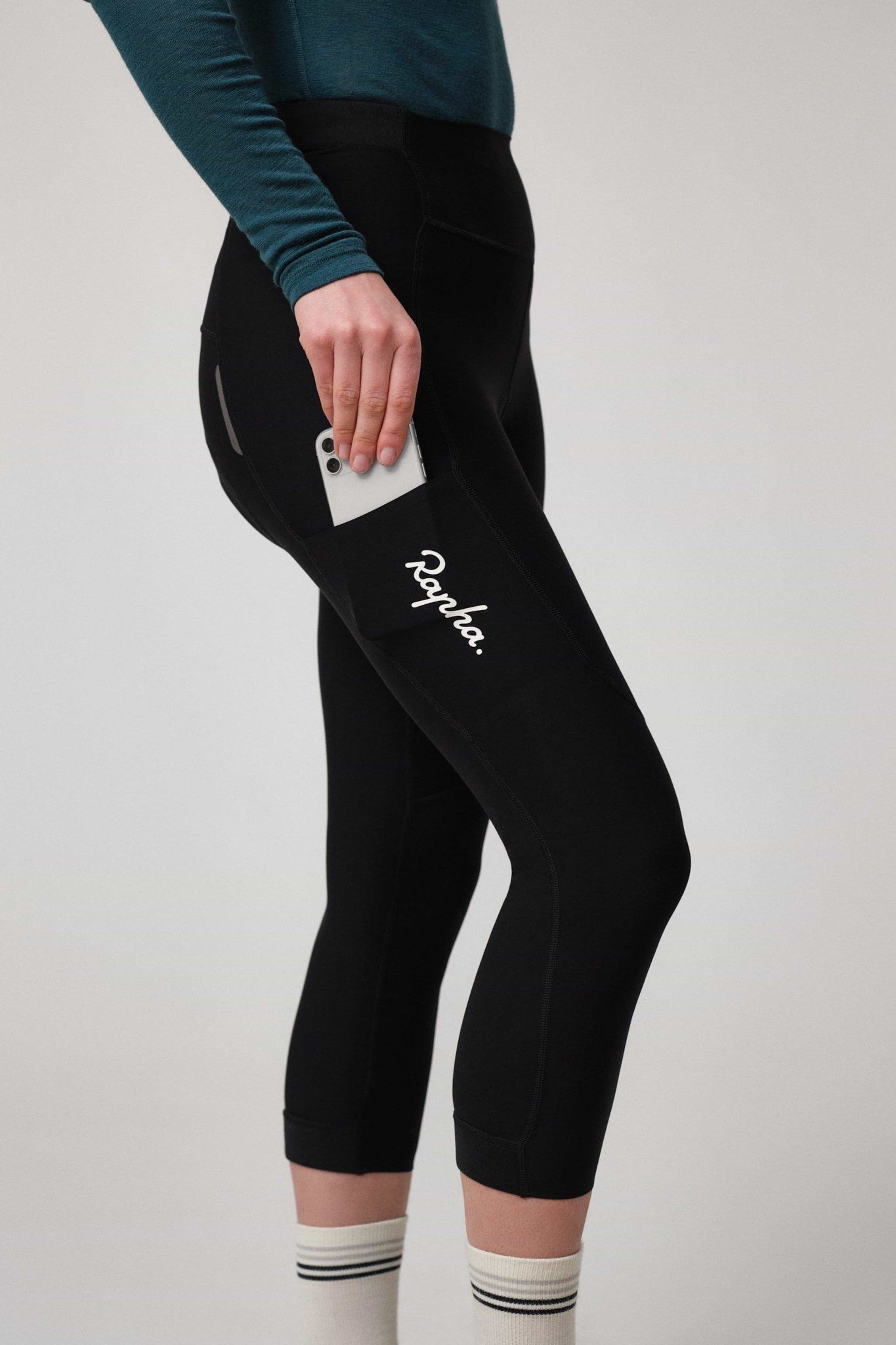 たんRapha ウィメンズ3/4タイツ サイドポケット付き WTI02XX_BLW-Women_s3_4Tights2